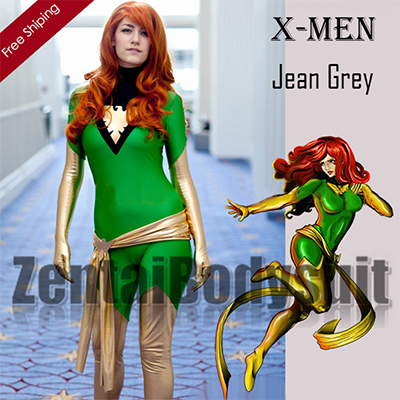 Jean Grey X-men Phoenix Superhero Costume