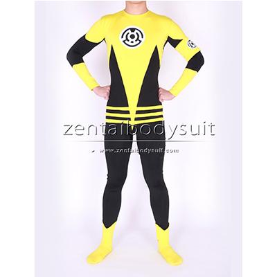 Custom Yellow Lantern Sinestro Corps Costume