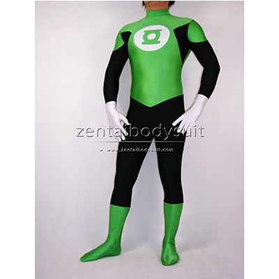 DC Comics Green Lantern Costume Spandex Superhero Bodysuit