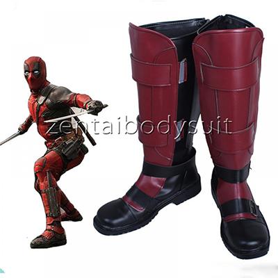 Deadpool Wade Wilson Superhero Boots Cosplay Shoes