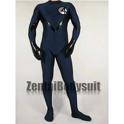 Fantastic Four Costume Human Torch Spandex Superhero Suit