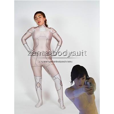 Ghost In The Shell Costume Major Cosplay Bodysuit Halloween Party Zentai Suit