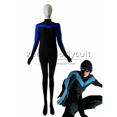 Nightwing Spandex Superhero Costume