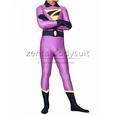 Purple The Wonder Twins Costume