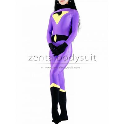 The Wonder Twins Costume Jayna Spandex Superhero Suit