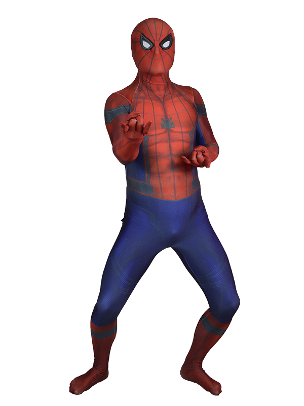 3D Shade Civil War Spider-man Costume Cosplay Suit