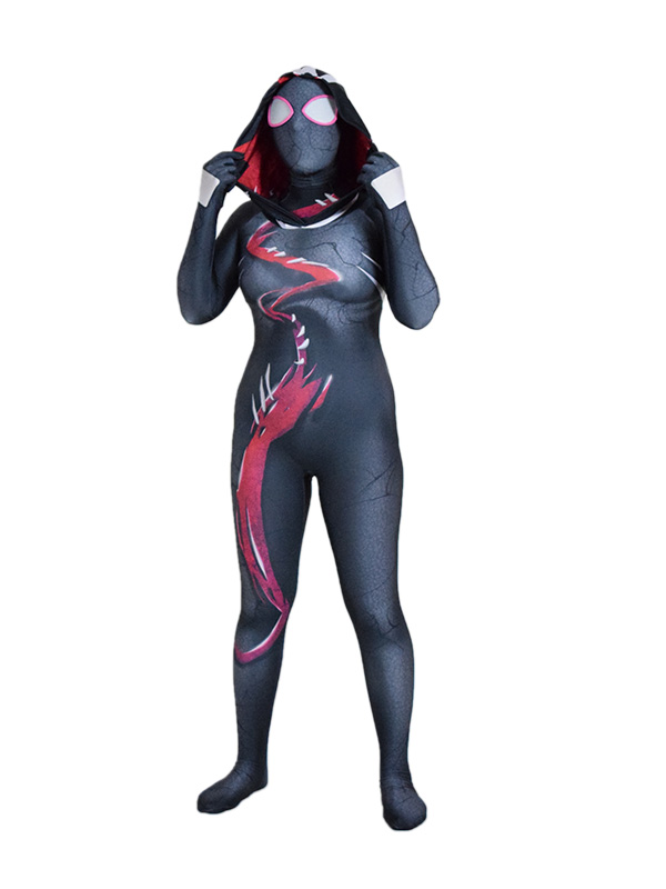 Girl Gwenom Spider Suit Venom Gwen Cosplay Costume